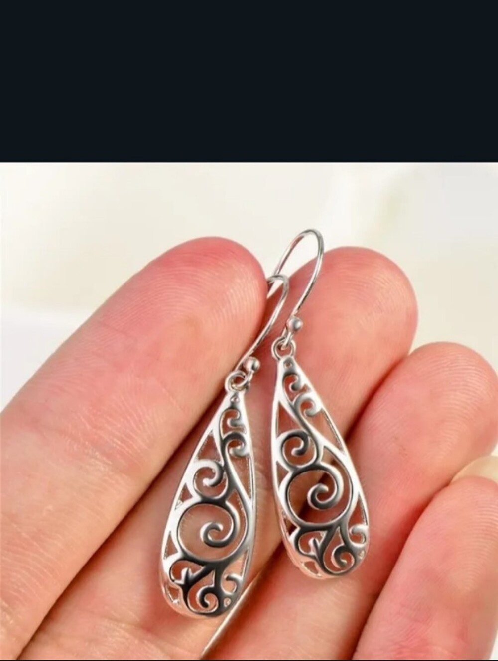 Teardrop Bohemian Style Dangle Earrings